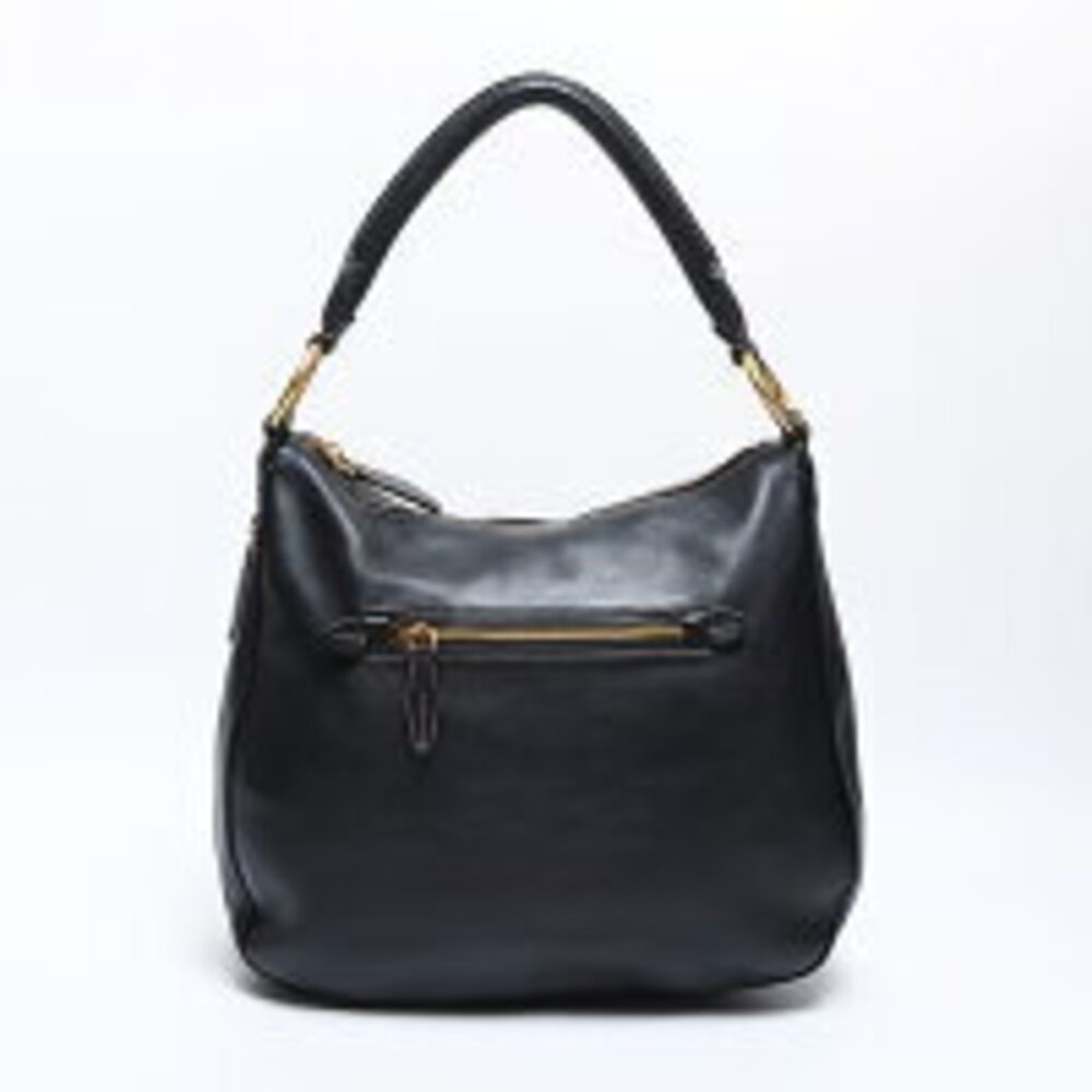 Prada Leather Shoulder Bag Black - Picture 3 of 13